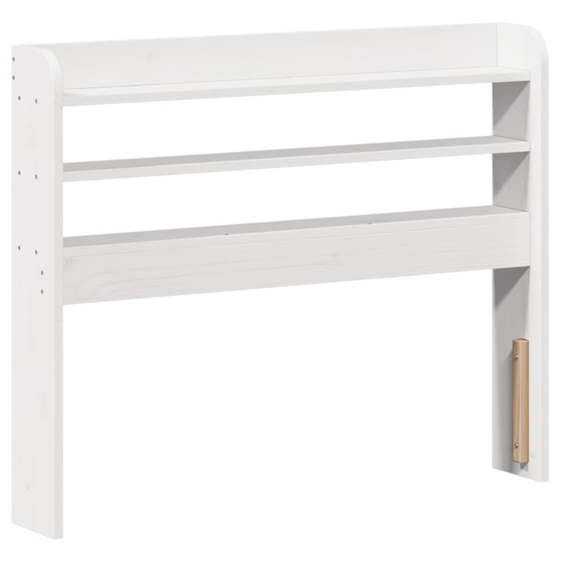 vidaXL fehér ágykeret fejtámlával matrac nélkül 90x190 cm
