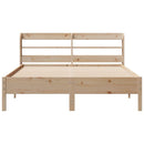 vidaXL tömör fenyőfa ágy matrac nélkül 160 x 200 cm