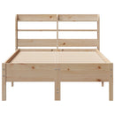 vidaXL tömör fenyőfa ágy matrac nélkül 75 x 190 cm