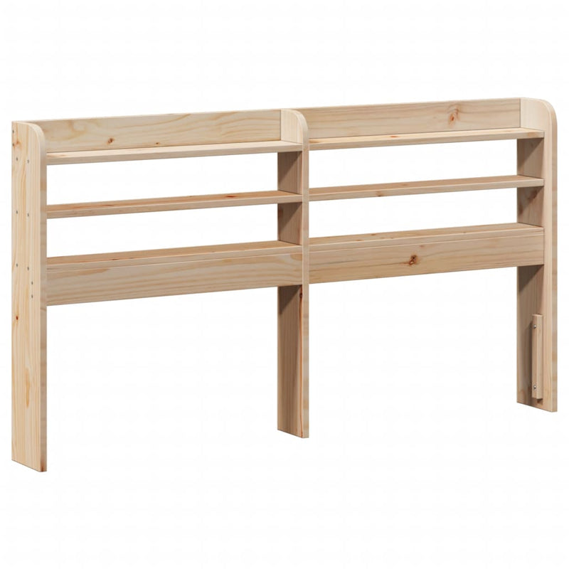 vidaXL tömör fenyőfa ágy matrac nélkül 140 x 190 cm