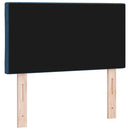 vidaXL LED ágytámla Kék 80 cm szövet