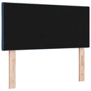 vidaXL LED ágytámla Kék 100 cm szövet