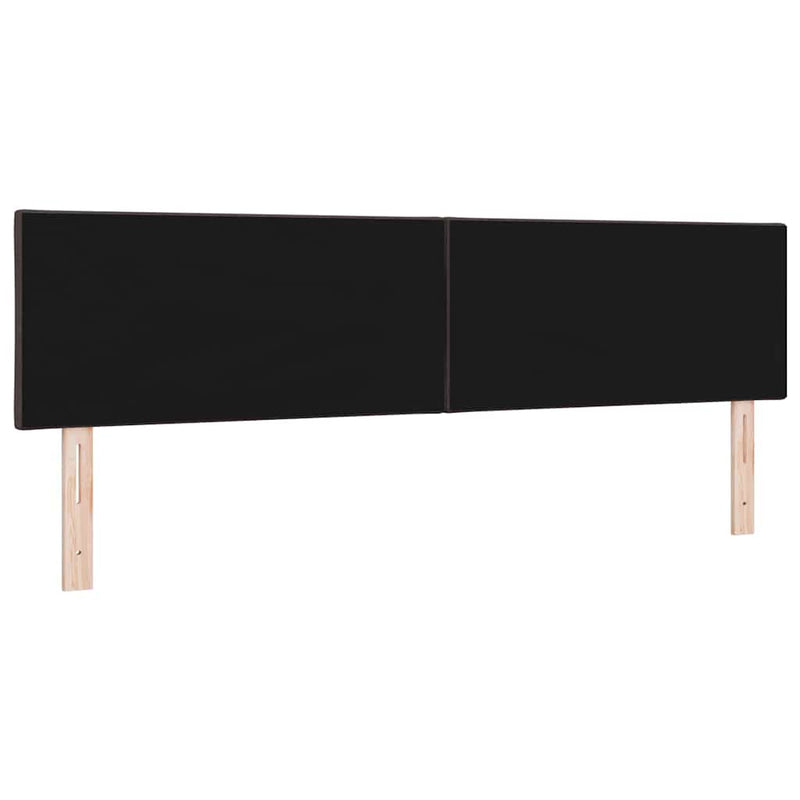 vidaXL Fejtámla LED -es lámpákkal fejtámlával Barna 180 cm szövet