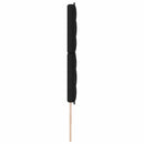 vidaXL LED ágytámla LED szalagokkal fejtámlával Fekete 180 cm szövet