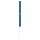 vidaXL LED ágytámla LED szalagokkal Kék 80 cm Bársony