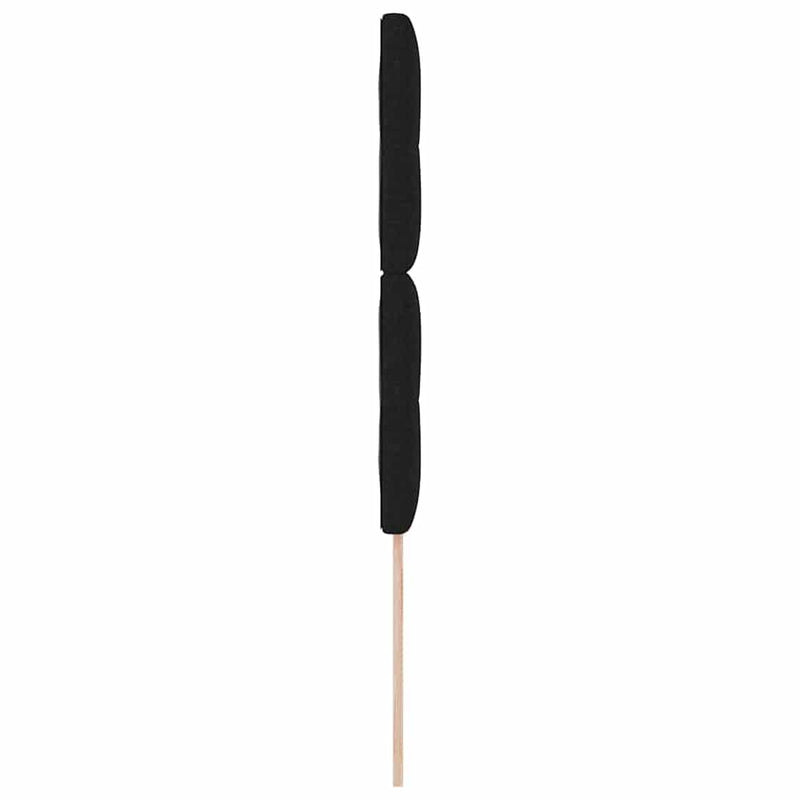 vidaXL LED Fejtámla LED -es lámpákkal fejtámlával Fekete 100 cm szövet