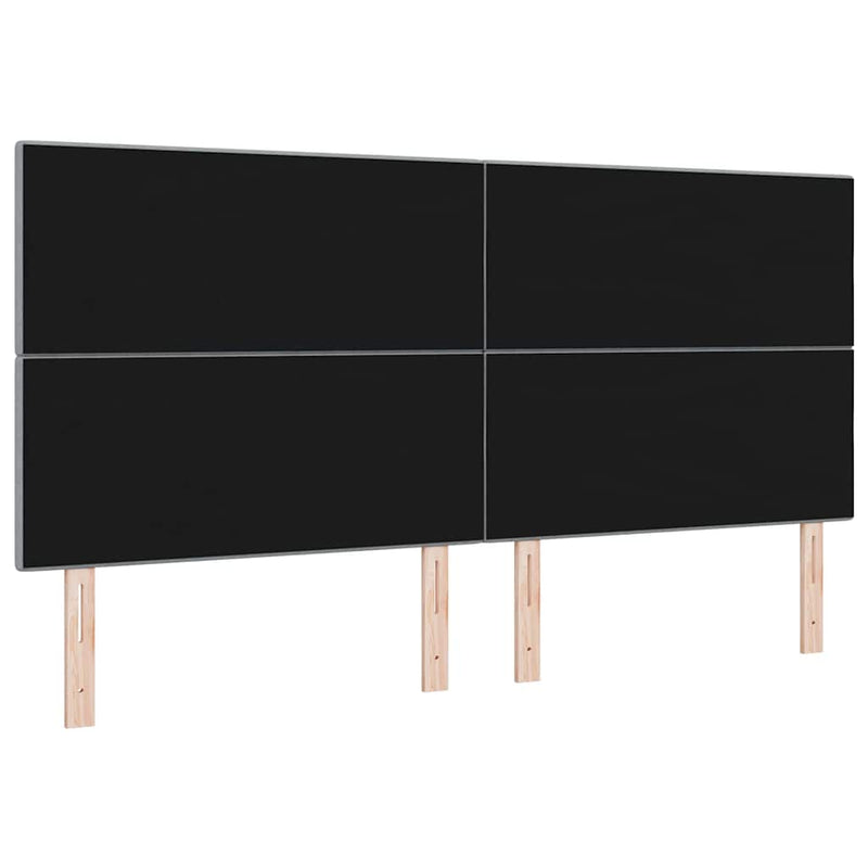 vidaXL LED Fejtámla LED -es lámpákkal Világosszürke 200 cm szövet