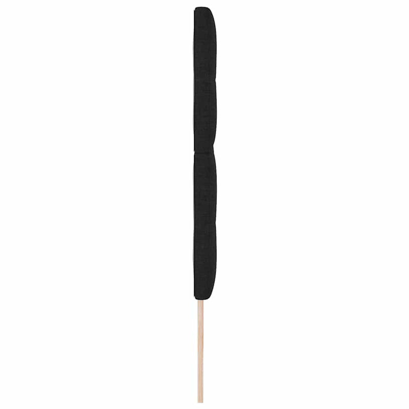 vidaXL LED Fejtámla LED -es lámpákkal fejtámlával Fekete 200 cm szövet