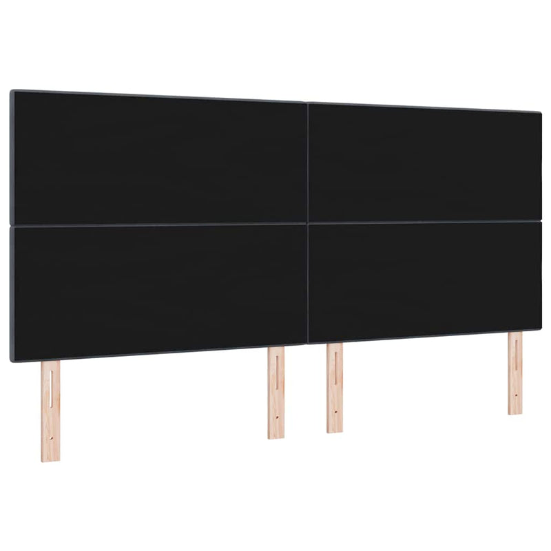 vidaXL Fejtámla LED -es lámpákkal fejtámlával Szürke 100 cm Bársony