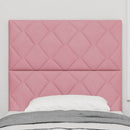 vidaXL LED Fejtámla LED -es lámpákkal Rózsaszín 100 cm Bársony