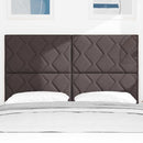 vidaXL Fejtámla LED -es lámpákkal Világosszürke 144 cm szövet