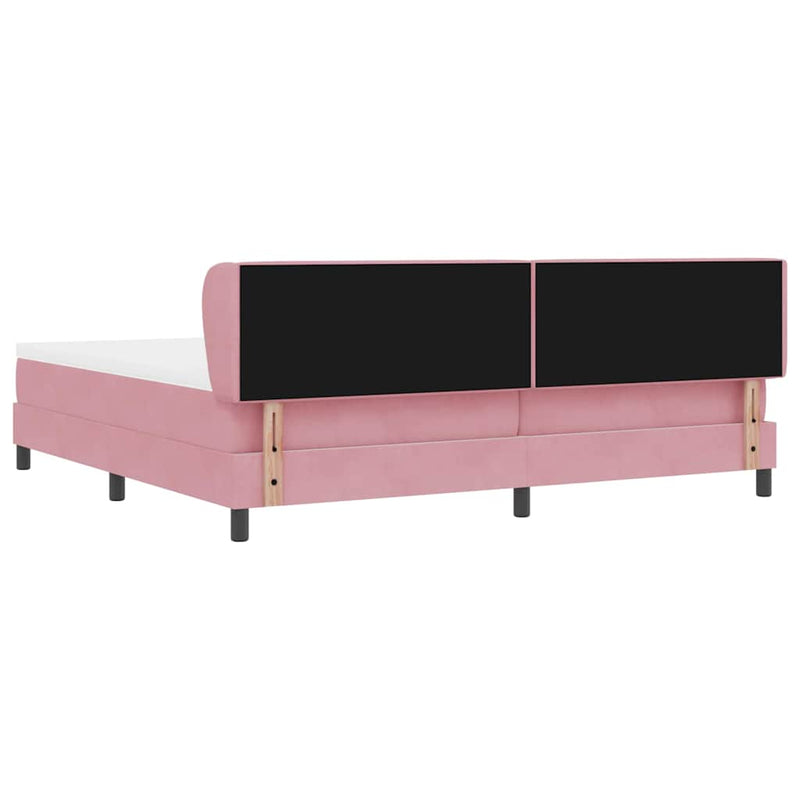 vidaXL Box Spring Ágy Matraccal Sötétszürke 80x200 cm Bársonyos