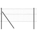 vidaXL Kerítésoszlop 26 pcs Szürke 3,2 x 3,2 x 100 cm