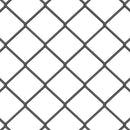 vidaXL Lánckerítés oszlopokkal Szürke 0.8 x 25 m Acél