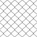 vidaXL Lánckerítés oszlopokkal Szürke 1.2 x 10 m Acél