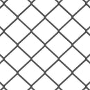 vidaXL Láncos kerítés betonalappal 25 x 1,6 m PVC-bevonatos acél Háló