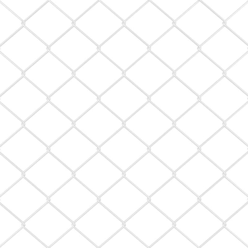 vidaXL Lánckerítés oszlopokkal Ezüst 0.8 x 10 m Acél