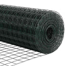 vidaXL Talajra rögzíthető hegesztett drótkerítés 10 x 1 m (Sz x M)