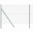 vidaXL Talajra rögzíthető hegesztett drótkerítés 10 x 1,5 m (Sz x M)