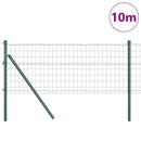 vidaXL Talajra rögzíthető hegesztett drótkerítés 10 x 0,6 m (Sz x M)