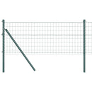 vidaXL Talajra rögzíthető hegesztett drótkerítés 10 x 0,8 m (Sz x M)
