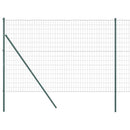 vidaXL Talajra rögzíthető hegesztett drótkerítés 10 x 1,5 m (Sz x M)