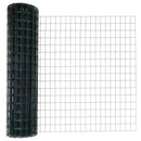 vidaXL Kerítés oszlopokkal Zöld 1.2 x 25 m Acél