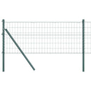 vidaXL Talajra rögzíthető hegesztett drótkerítés 25 x 0,8 m (Sz x M)