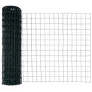 vidaXL Kerítés oszlopokkal Zöld 1 x 25 m Acél