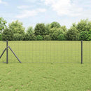 vidaXL Talajra rögzíthető hegesztett drótkerítés 10 x 0,8 m (Sz x M)