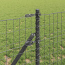 vidaXL Talajra rögzíthető hegesztett drótkerítés 25 x 0,8 m (Sz x M)