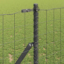 vidaXL Talajra rögzíthető hegesztett drótkerítés 25 x 1,2 m (Sz x M)