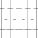 vidaXL Talajra rögzíthető hegesztett drótkerítés 25 x 1 m (Sz x M)