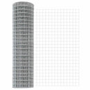 vidaXL Talajra rögzíthető hegesztett drótkerítés 10 x 1 m (Sz x M)