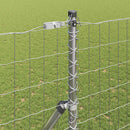 vidaXL Talajra rögzíthető hegesztett drótkerítés 10 x 1,6 m (S x M)