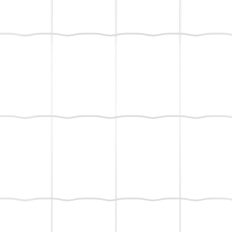 vidaXL Kerítés oszlopokkal Ezüst 0.8 x 10 m Acél