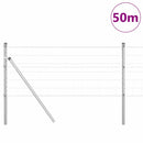 vidaXL Talajra rögzíthető hegesztett drótkerítés 50 x 0,6 m (Sz x M)