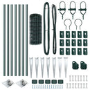vidaXL Hevederes drótkerítés tüskékkel 10 x 0,4 m (Sz x Mg)