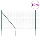 vidaXL Hevederes drótkerítés tüskékkel 10 x 1,2 m (Sz x M)