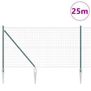 vidaXL Hevederes drótkerítés tüskékkel 25 x 1 m (Sz x M)