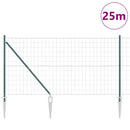 vidaXL Hevederes drótkerítés tüskékkel 25 x 1 m (Sz x M)