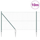 vidaXL Hevederes drótkerítés tüskékkel 10 x 1,0 m (Sz x M)