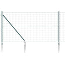 vidaXL Hevederes drótkerítés tüskékkel 25 x 1,2 m (Sz x M)