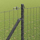 vidaXL Hevederes drótkerítés tüskékkel 10 x 1,6 m (S x M)