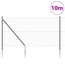 vidaXL Hevederes drótkerítés tüskékkel 10 x 1 m (Sz x M)