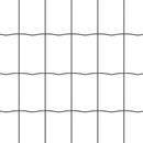 vidaXL Kerítés oszlopokkal Szürke 0.8 x 25 m Acél