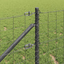 vidaXL Hevederes drótkerítés tüskékkel 25 x 0,6 m (Sz x M)