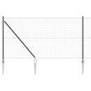vidaXL Hevederes drótkerítés tüskékkel 10 x 1,2 m (Sz x M)