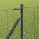 vidaXL Hevederes drótkerítés tüskékkel 10 x 1,6 m (S x M)