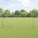 vidaXL Hevederes drótkerítés tüskékkel 10 x 1,4 m (Sz x Ma)